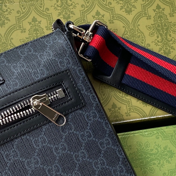 グッチバッグ角部分ディテール